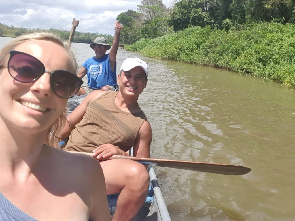 Kayaking through Rio San Juan in Nicaragua with Mono Loco Adventures