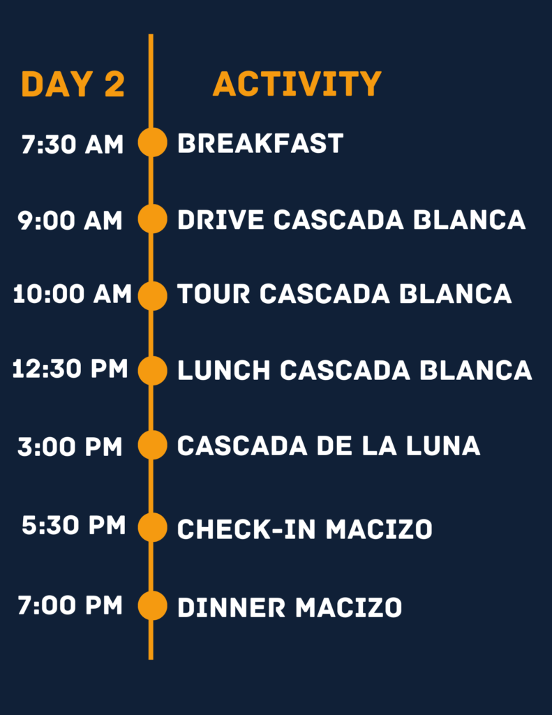 Day 2 itinerary 4 days Green North Nicaragua Tour