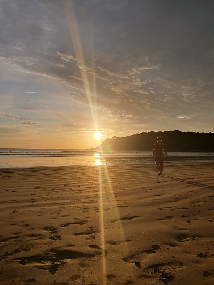 Sunset at Playa Remanso with Mono Loco Adventures
