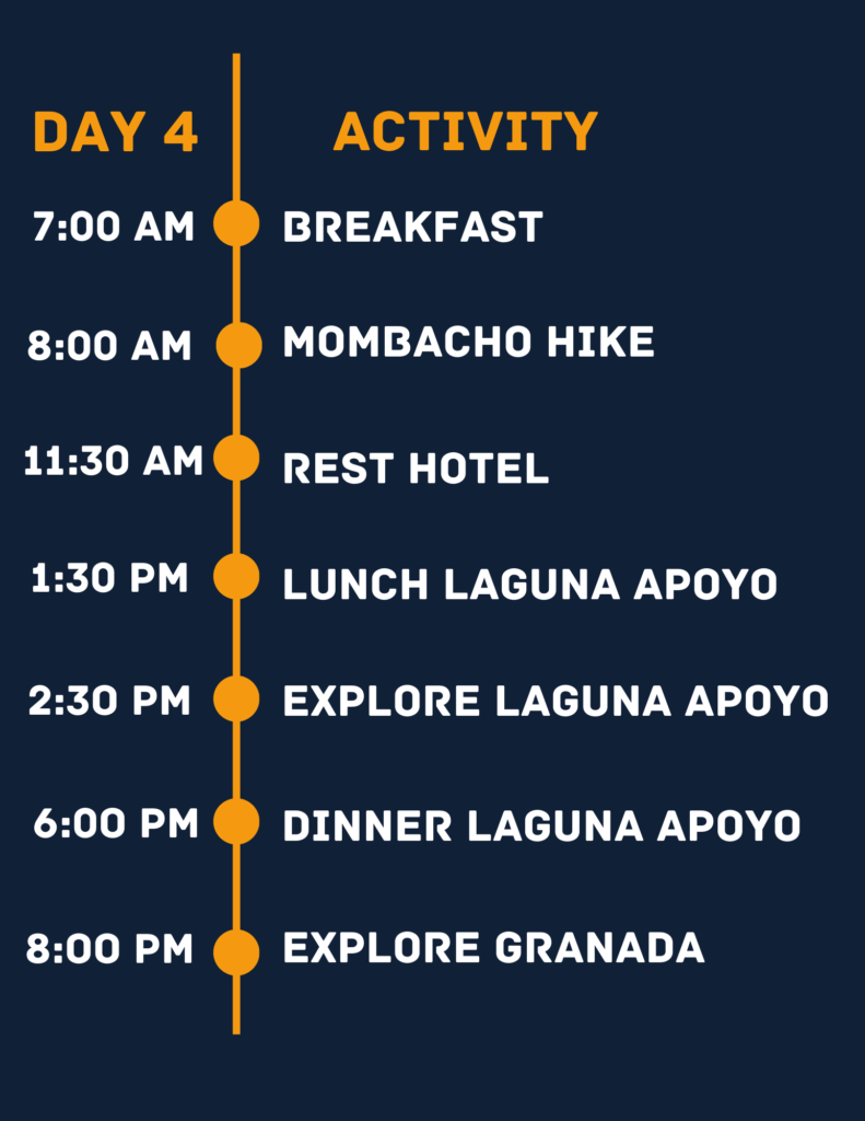 Day 4 itinerary 9 days classic nica tour