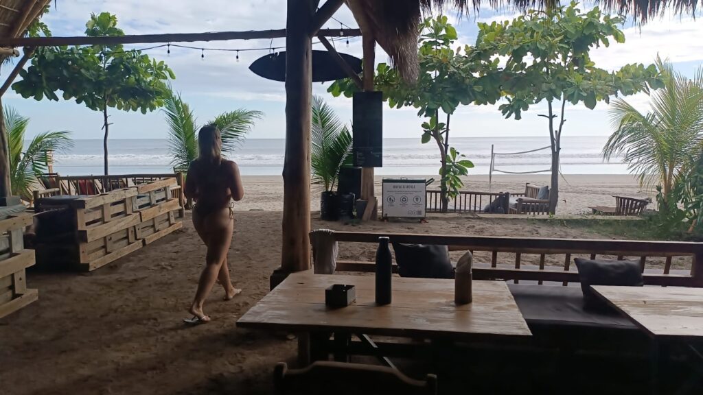 Ocean view in Popoyo