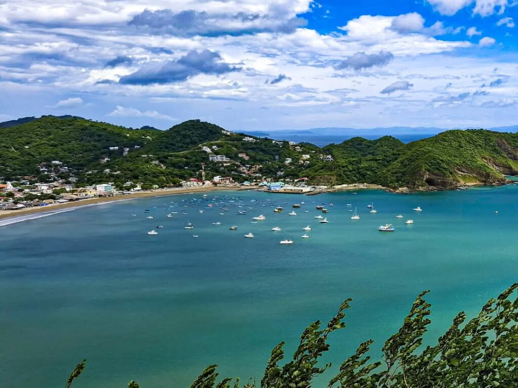The bay of San Juan Del Sur