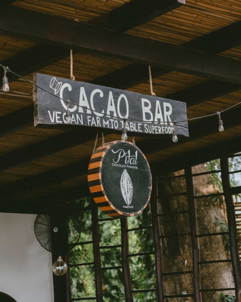 El Pital Chocolat Paradise on Ometepe