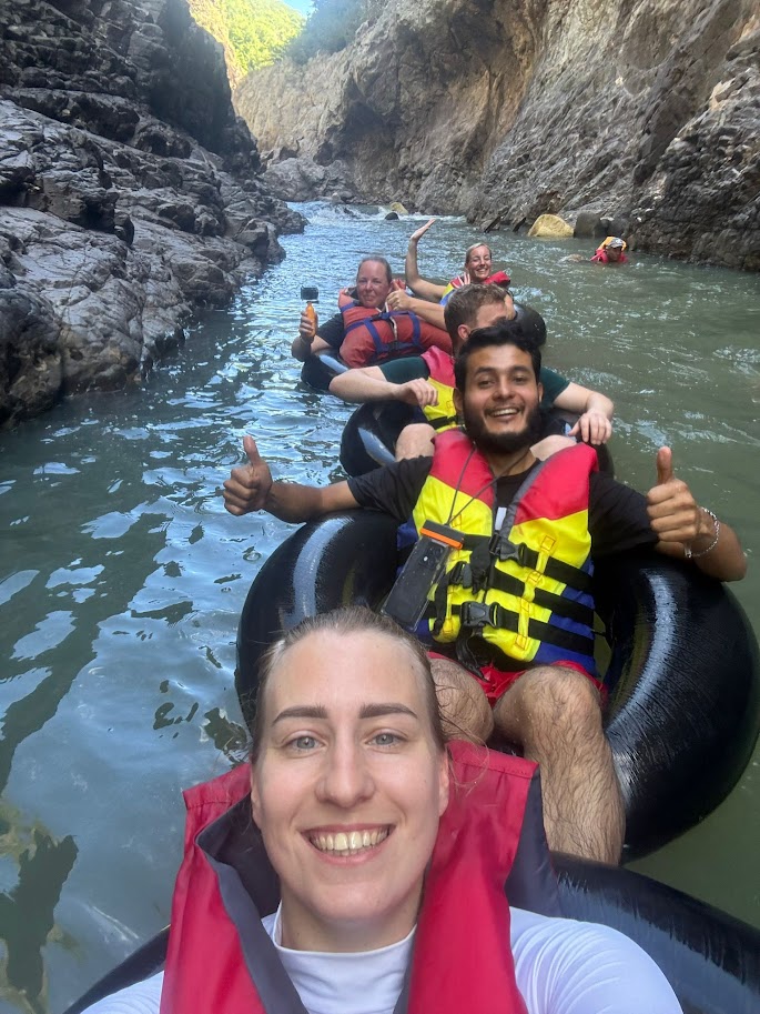 Tubing in the Somoto Canyon